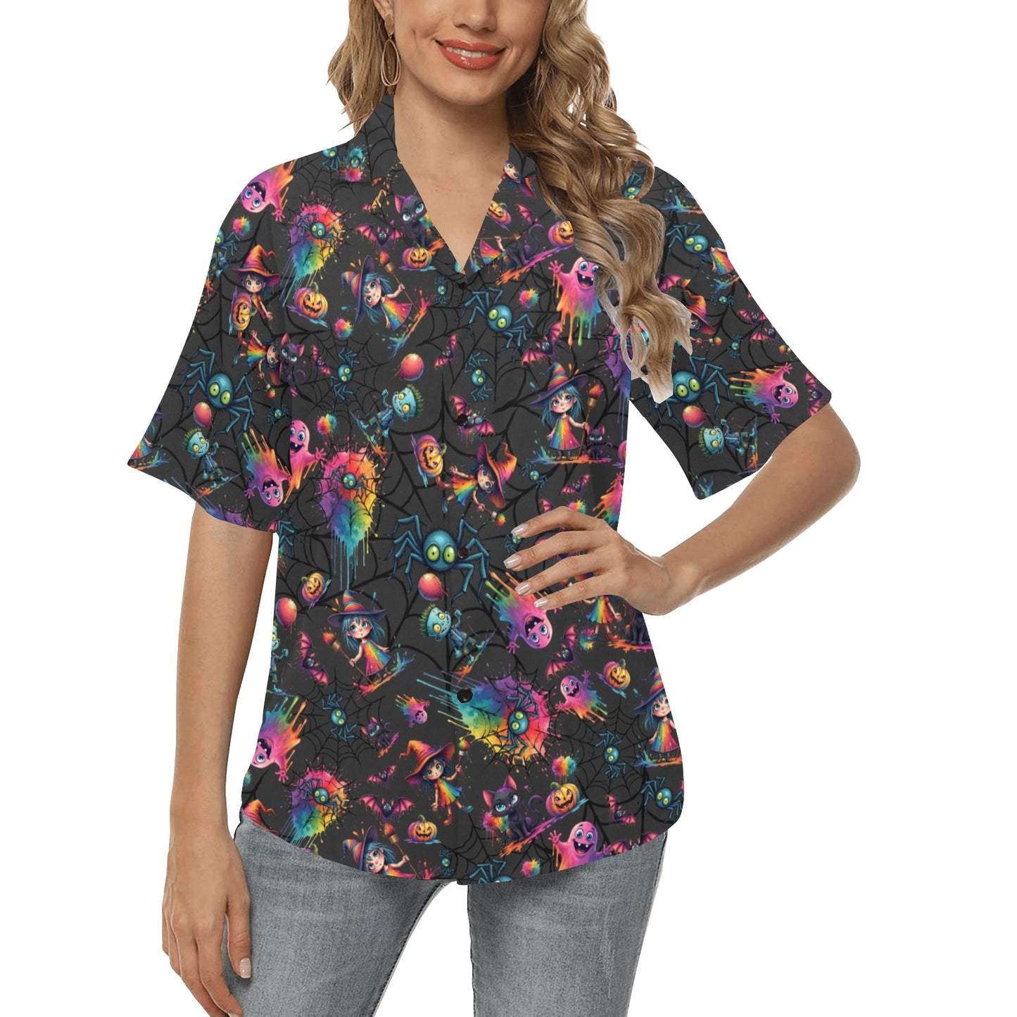 Halloween Shirt for Face Painting
