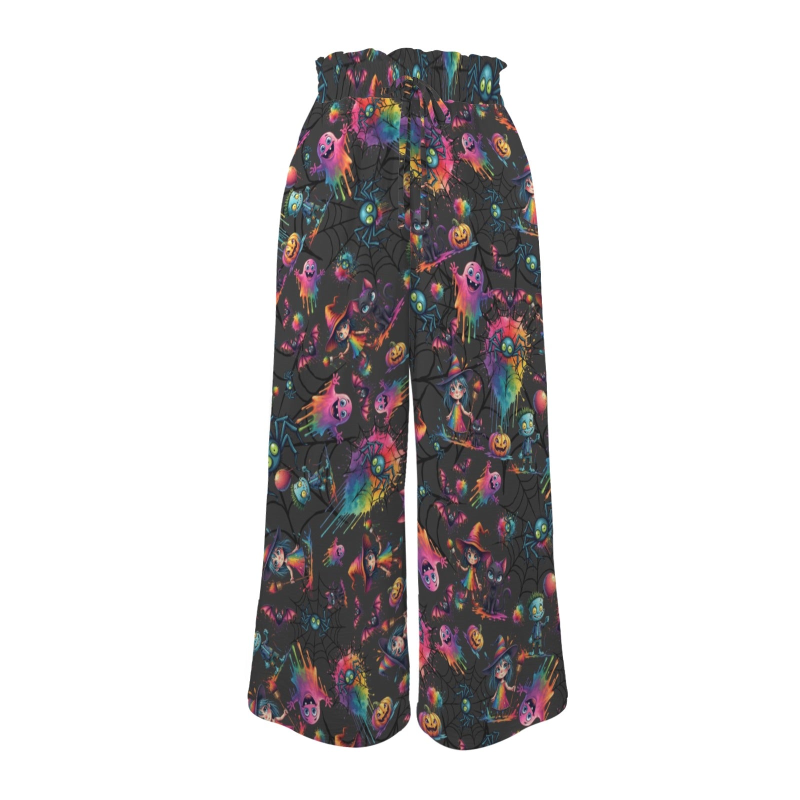 Amazing Halloween pants wide leg with pockets