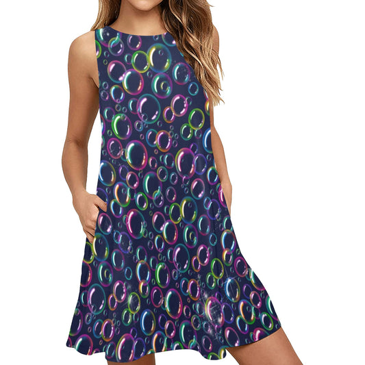 Bubbling Dress with pockets