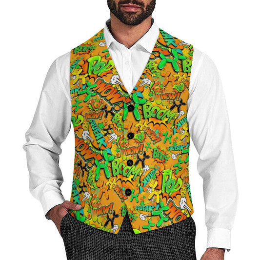 Balloon twister vest Yellow and Green