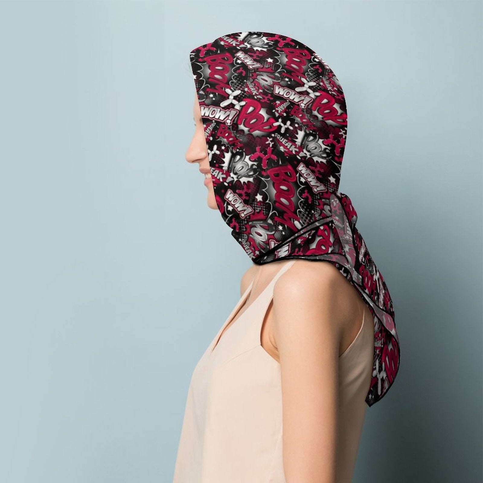 Balloon twister scarf fun and colourful