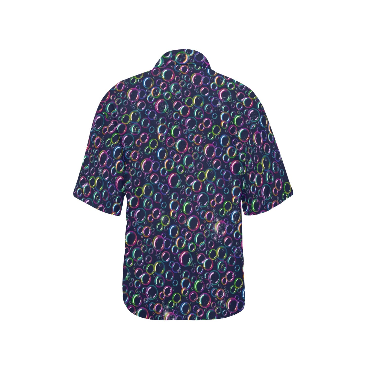 Colourful bubbles on Hawaiian Shirt for Entertainers