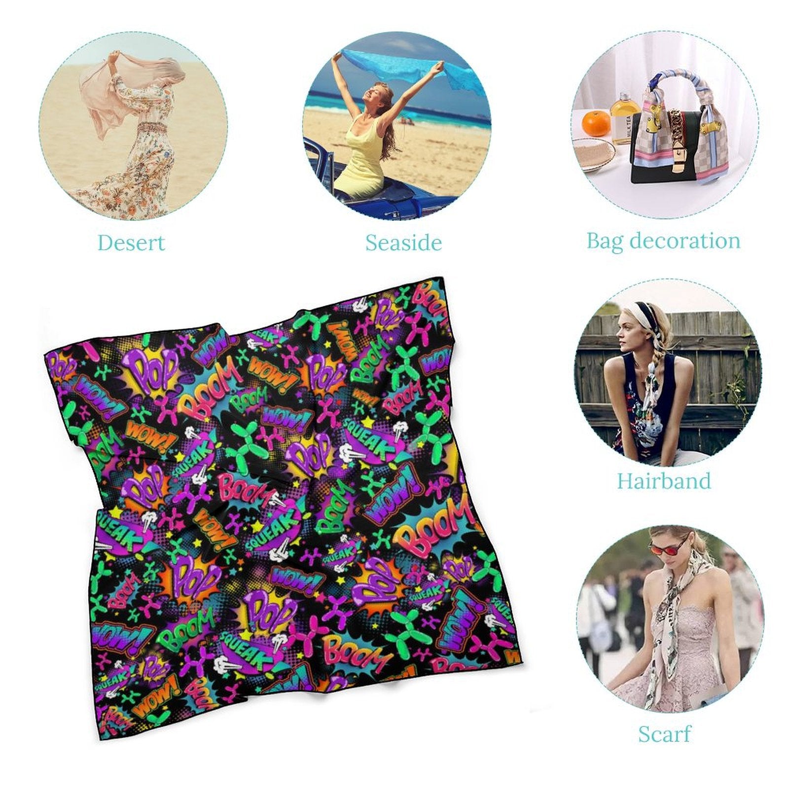 Scarf for professional Balloon artists