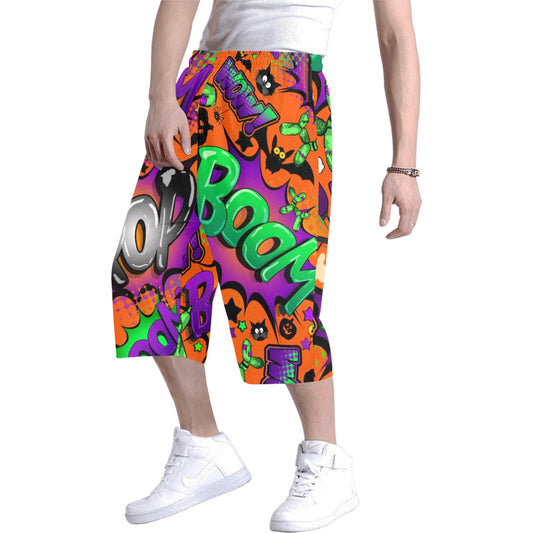 Halloween Shorts for Balloon Artists and Entertainers - Super Long Orange