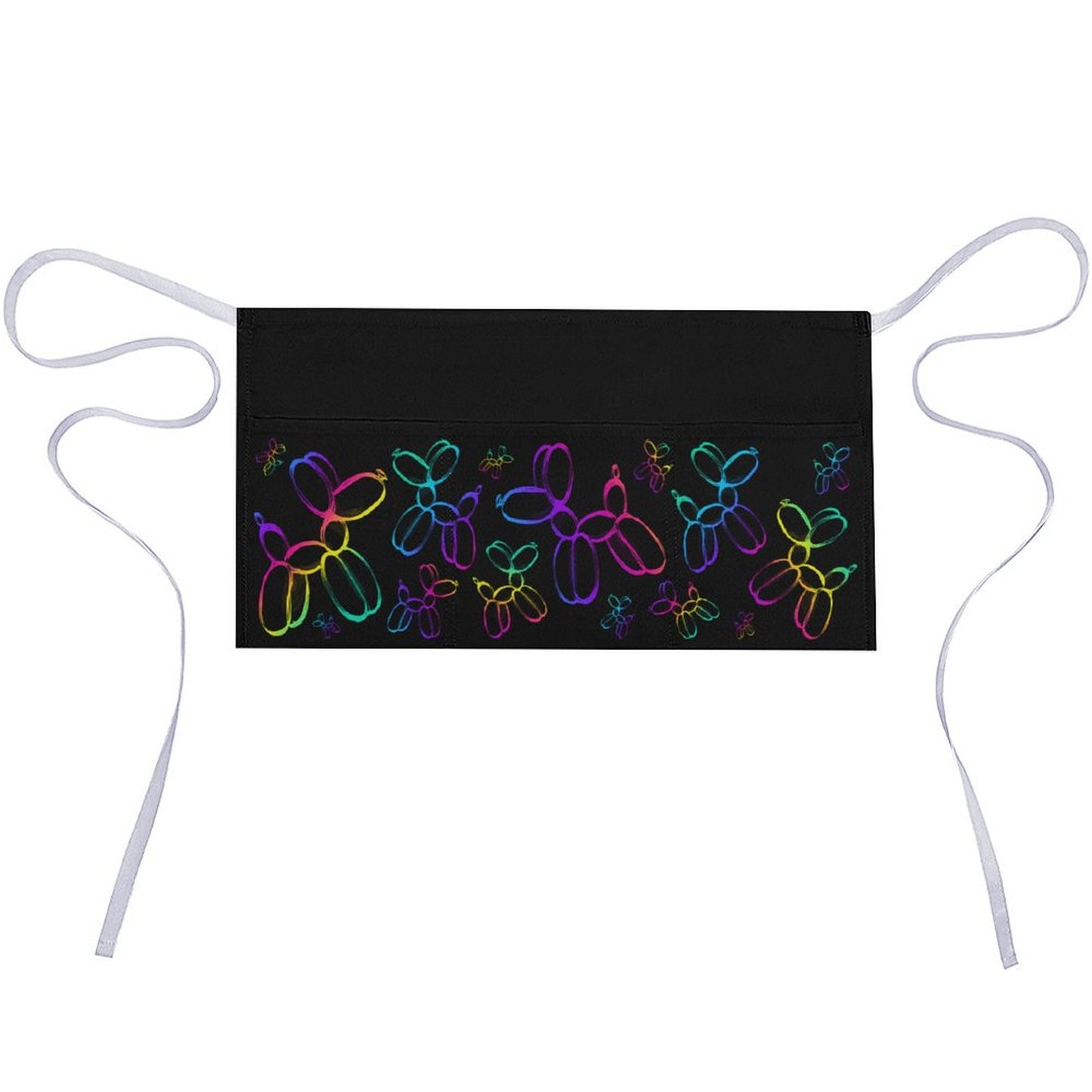 Apron with balloon dog design