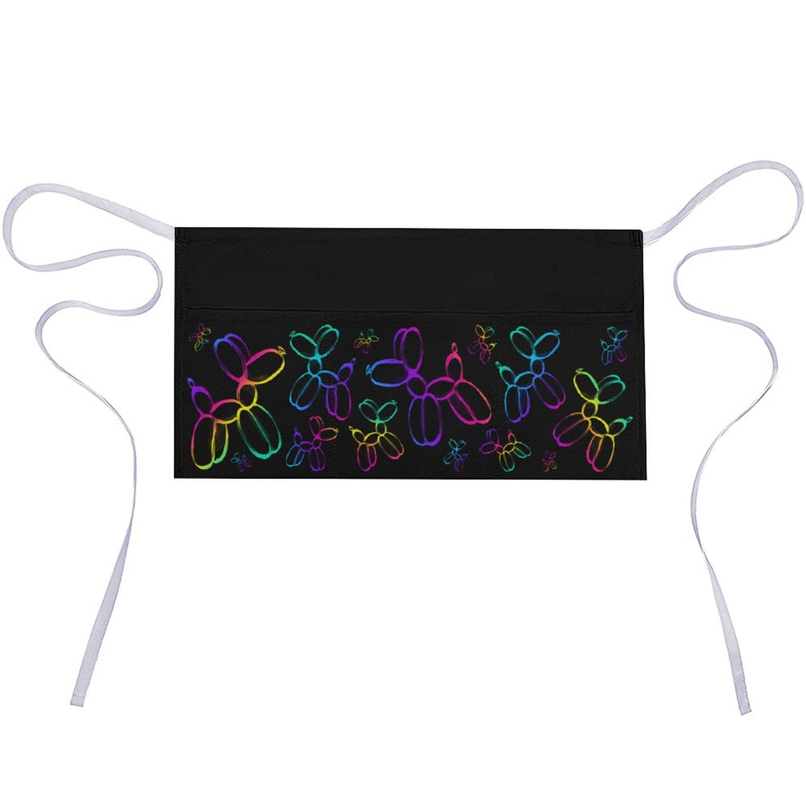 Apron with balloon dog design