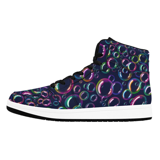 Bubble Navy - Premium High Tops