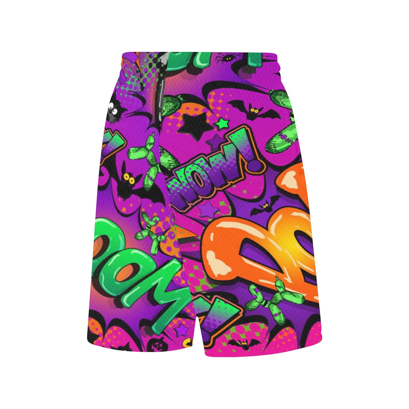 Shorts for Balloon Twisters and Entertainers Halloween Purple