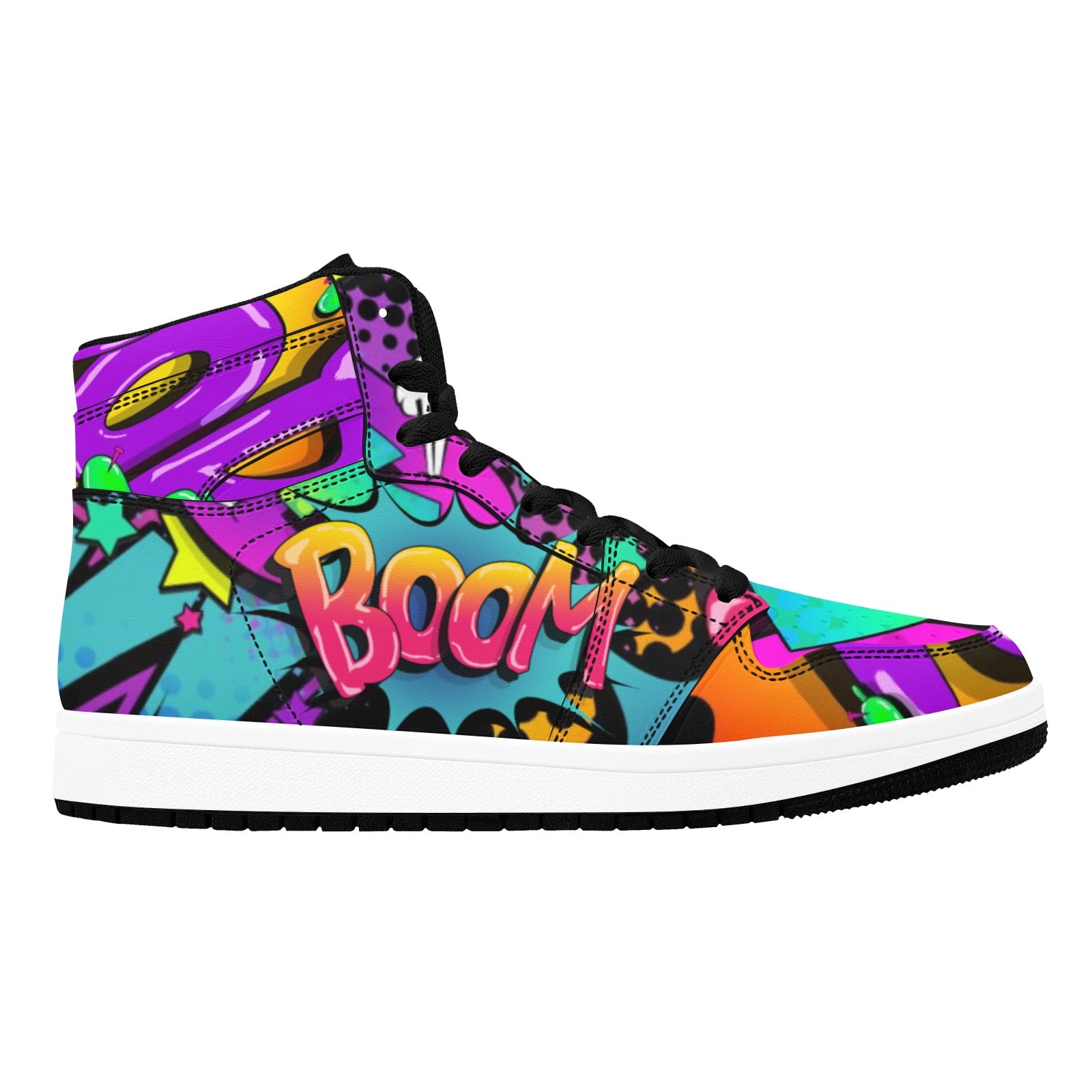 Bright and fun Premium High tops for balloon twisters and entertainers