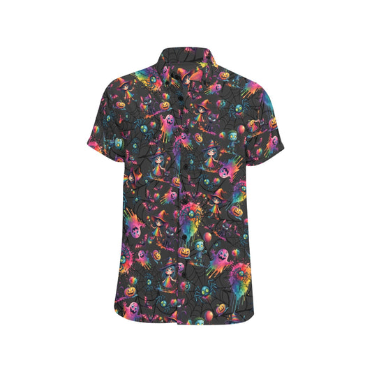 Halloween Shirt with pocket for face painters and artists