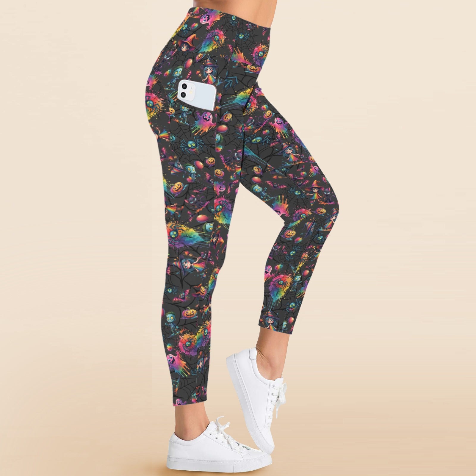 Halloween Leggings for Face Painting