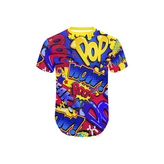 Balloon Twister Shirt yellow, red and blue