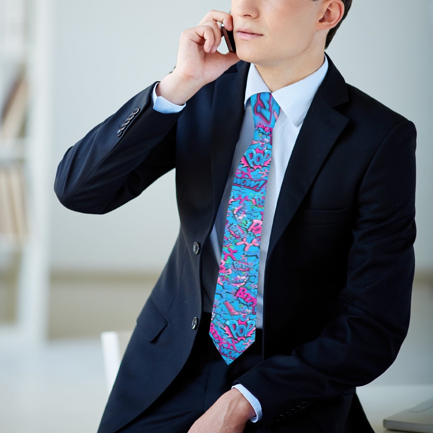 Nifty BOOM! Blue - Tie