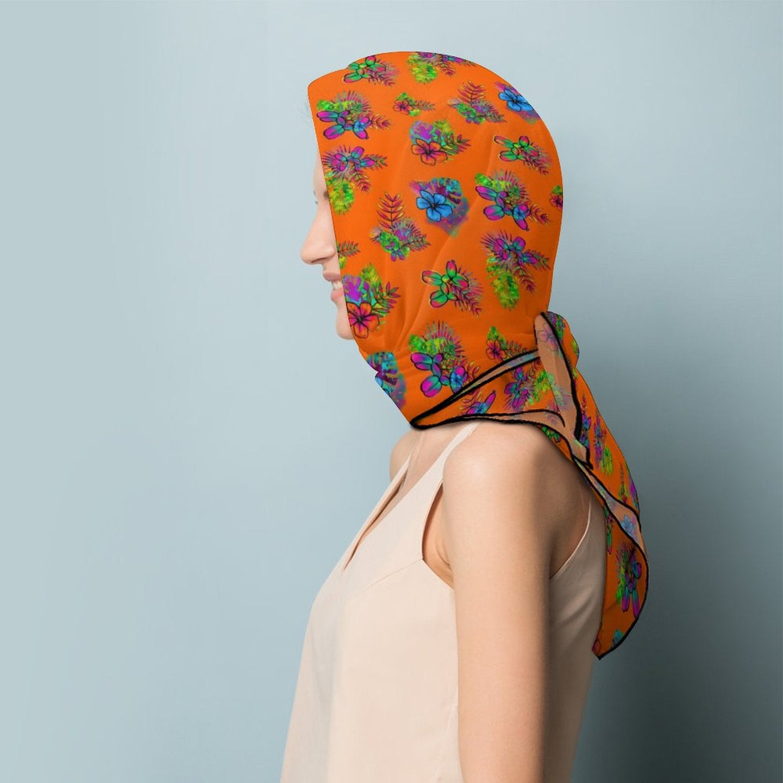 Fun colourful scarf for balloon twisters