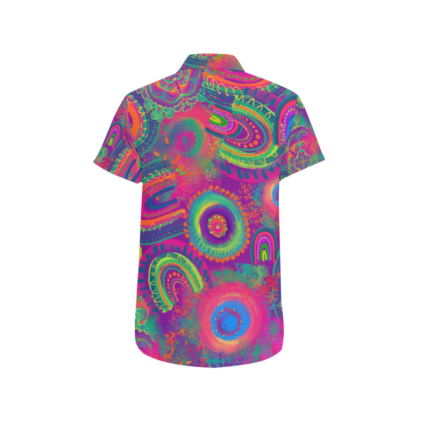 Vibrant party shirt for face painters and balloon twisters