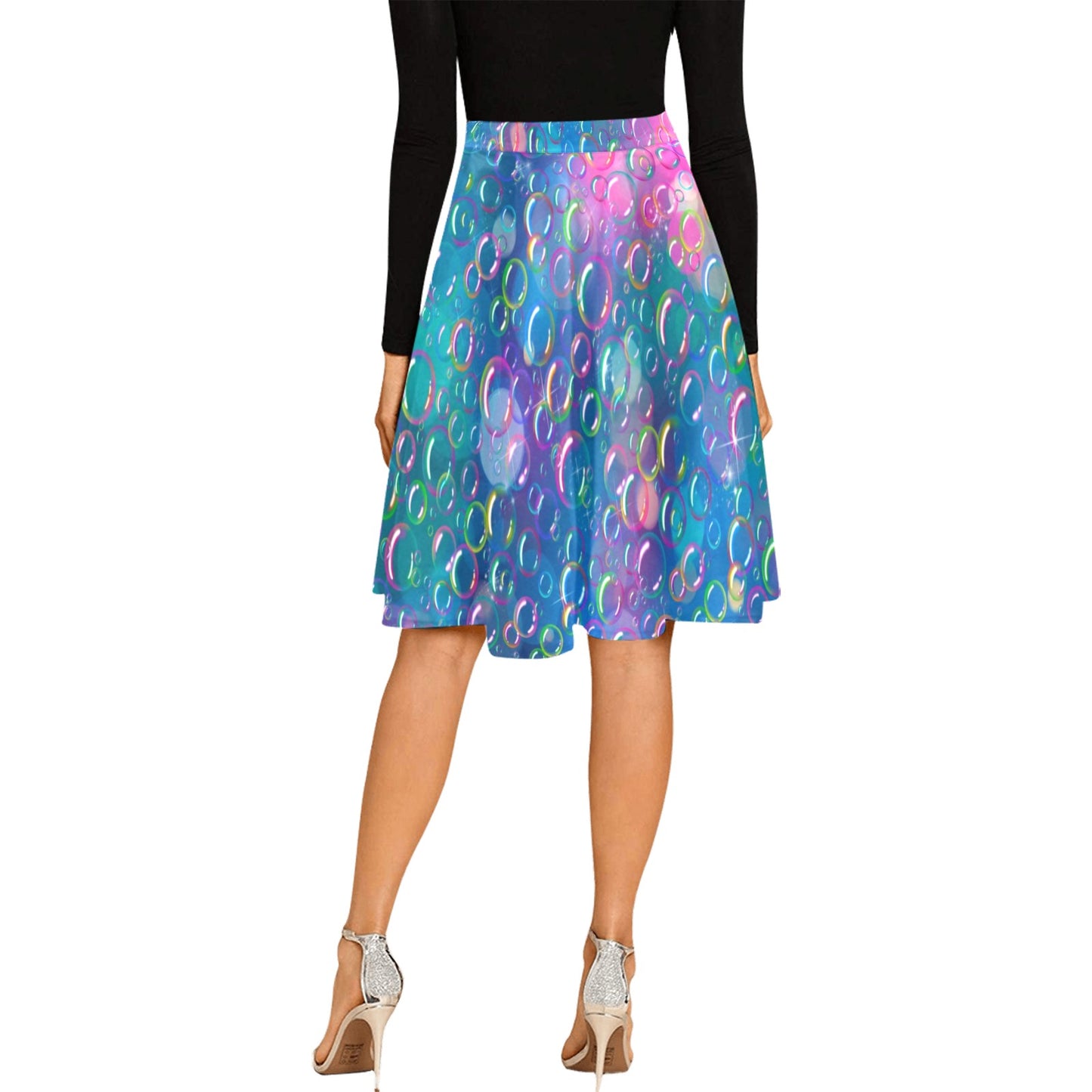 Bubble artist skirt rainbow