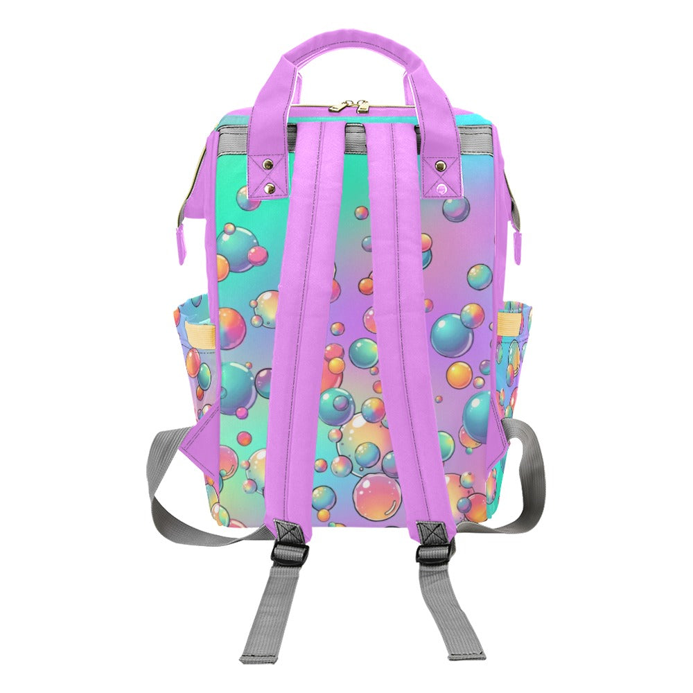 Fun and colourful Bubble Backpack for face painters