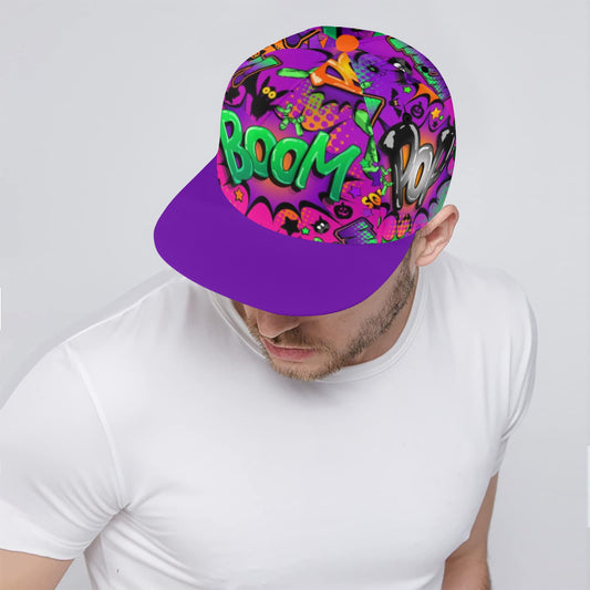 Purple Halloween Balloon Twister Cap