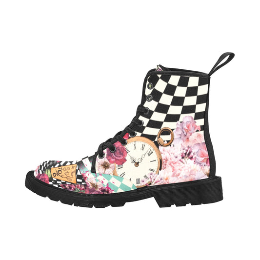 Mad Hatter - Women's Ollie Combat Boots (US 6.5-12)