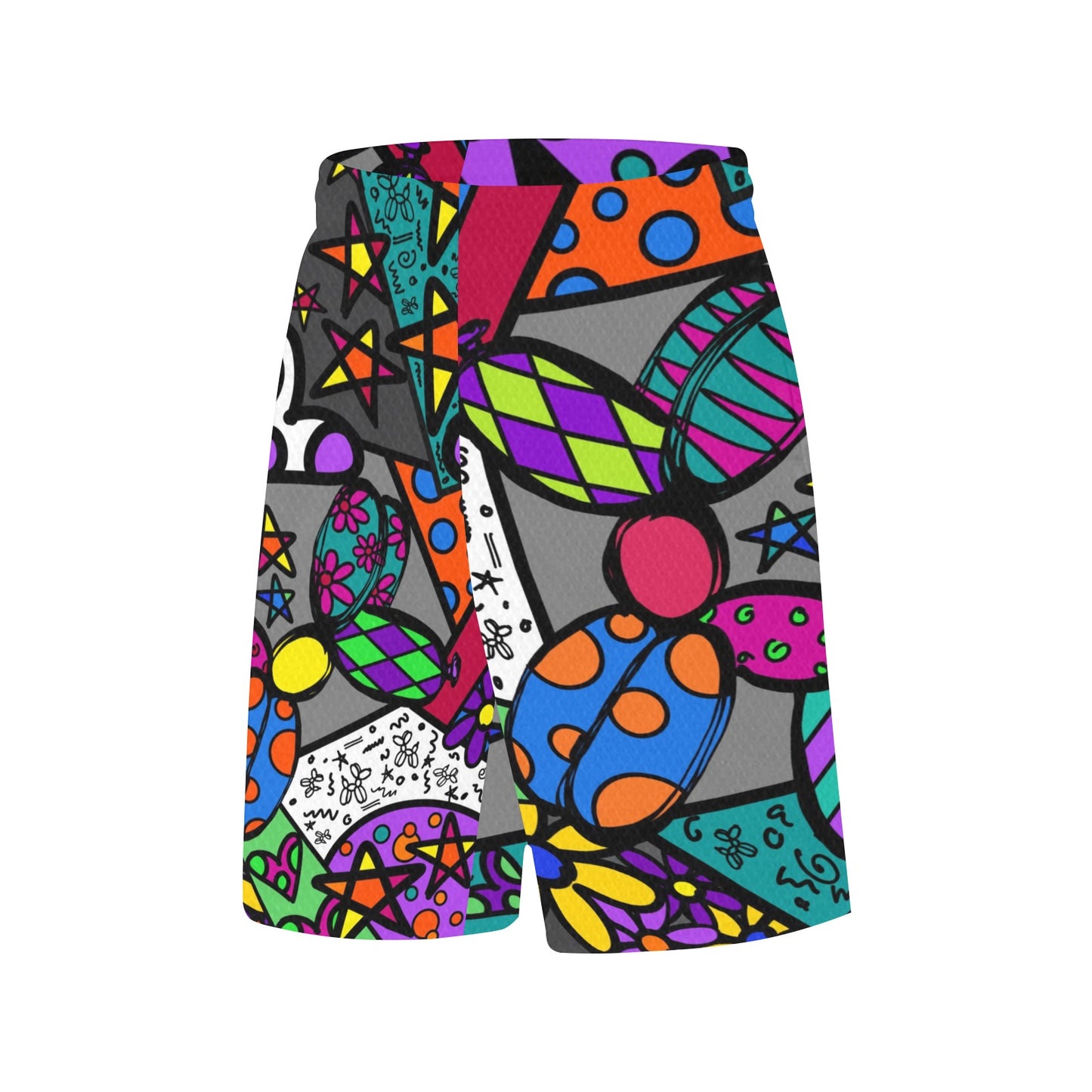 Balloon Twisting shorts with balloon dogs