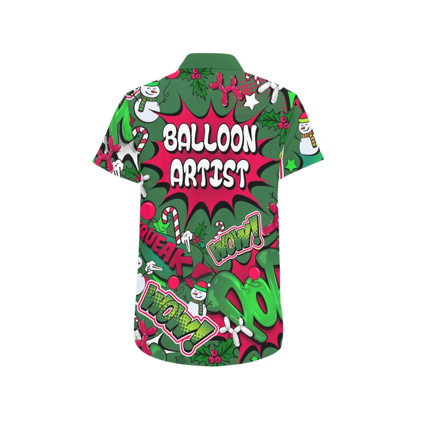 Balloon twister shirt for Christmas