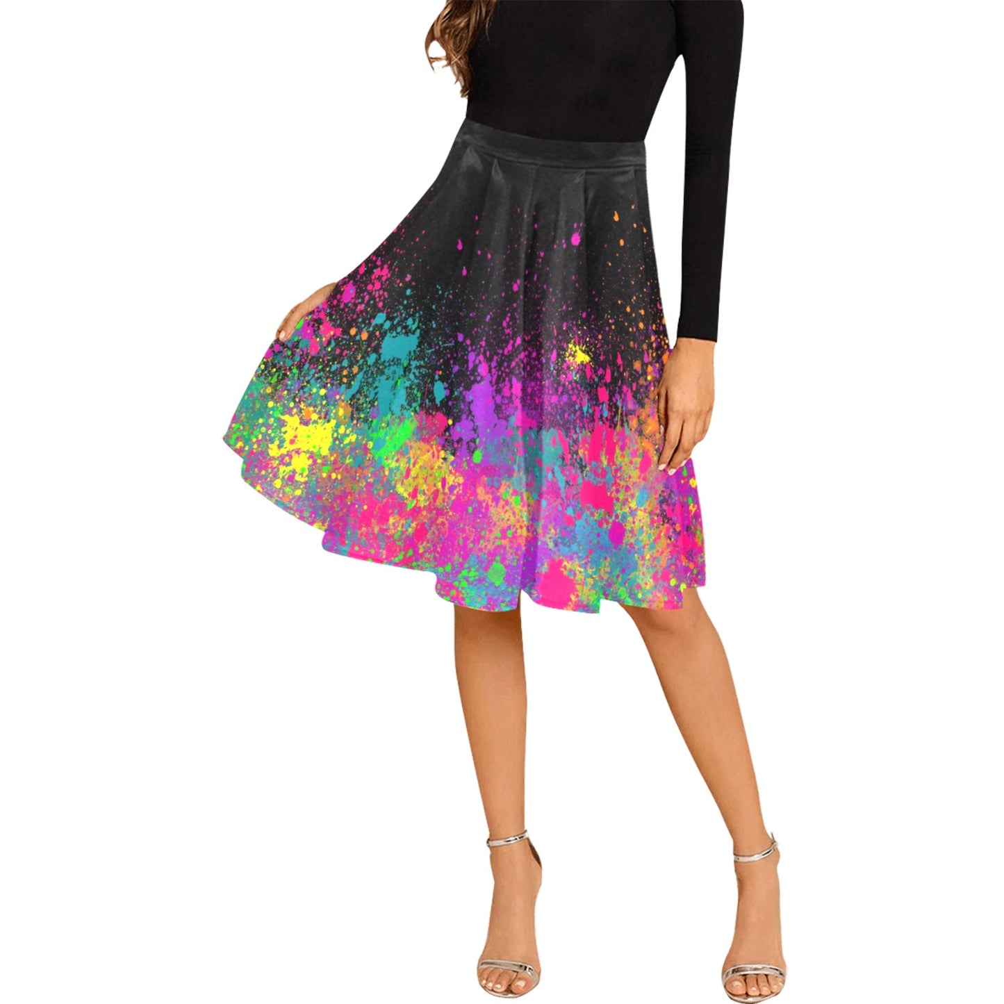 Paint Splatter Skirt