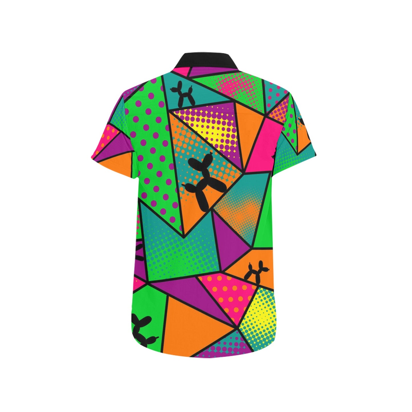 Professional Balloon Artist Shirt with Pocket and Balloon Dogs