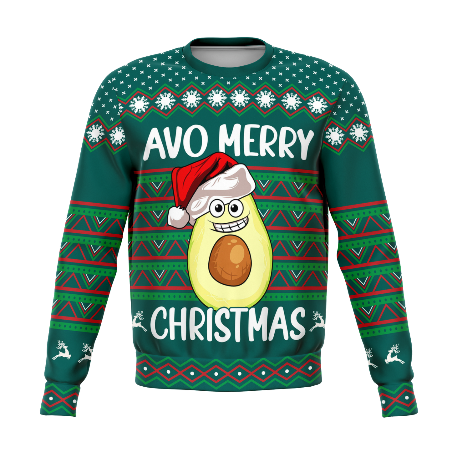 Avocado ugly Christmas sweater