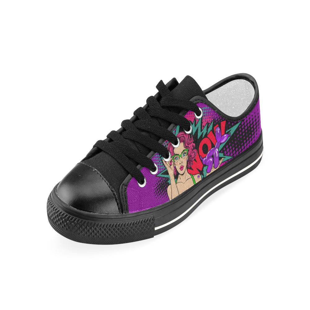 Miss Bonnie Purple - Women's Sully Canvas Shoes (SIZE 6-10)
