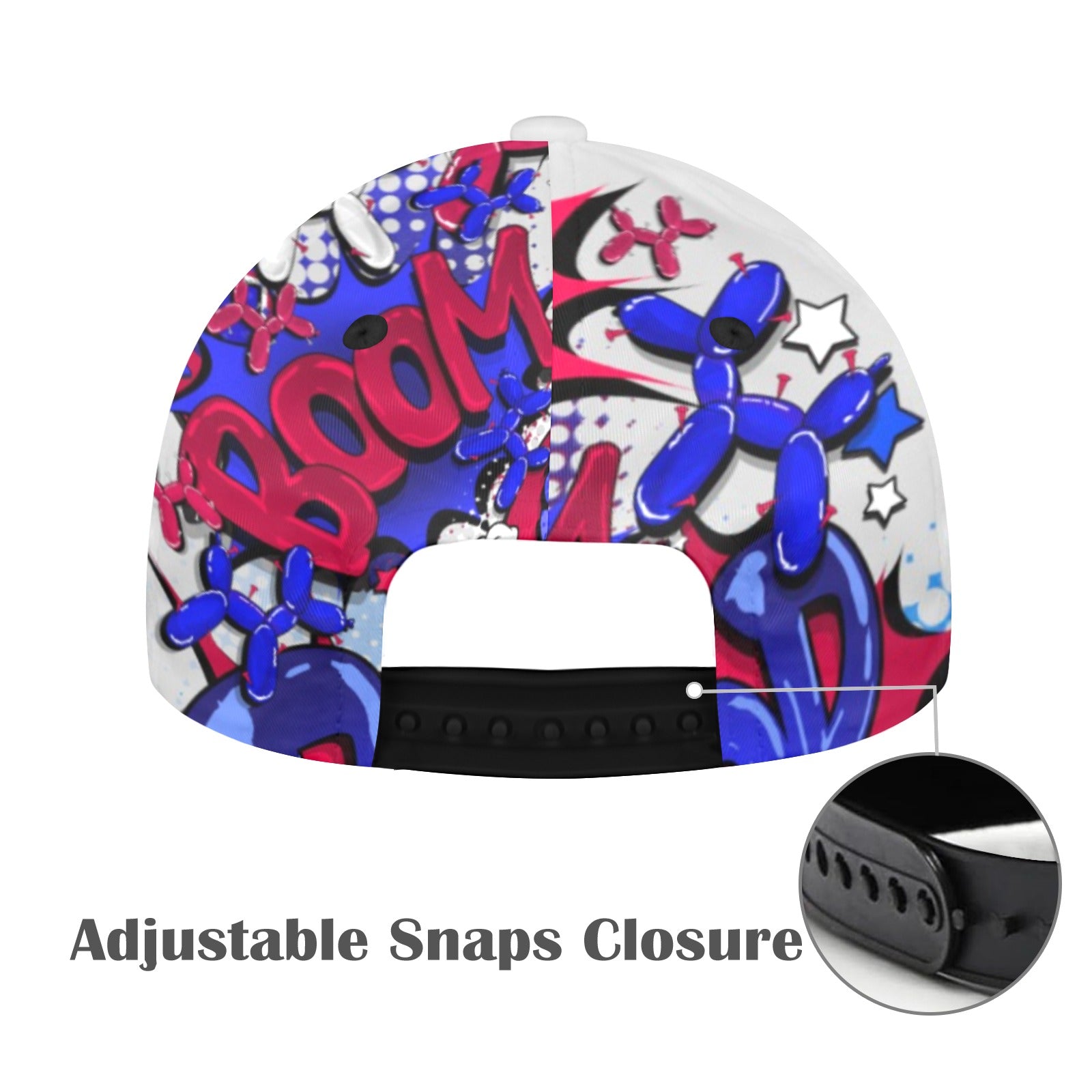 Red, White and Blue Patriotic cap for Balloon Artists