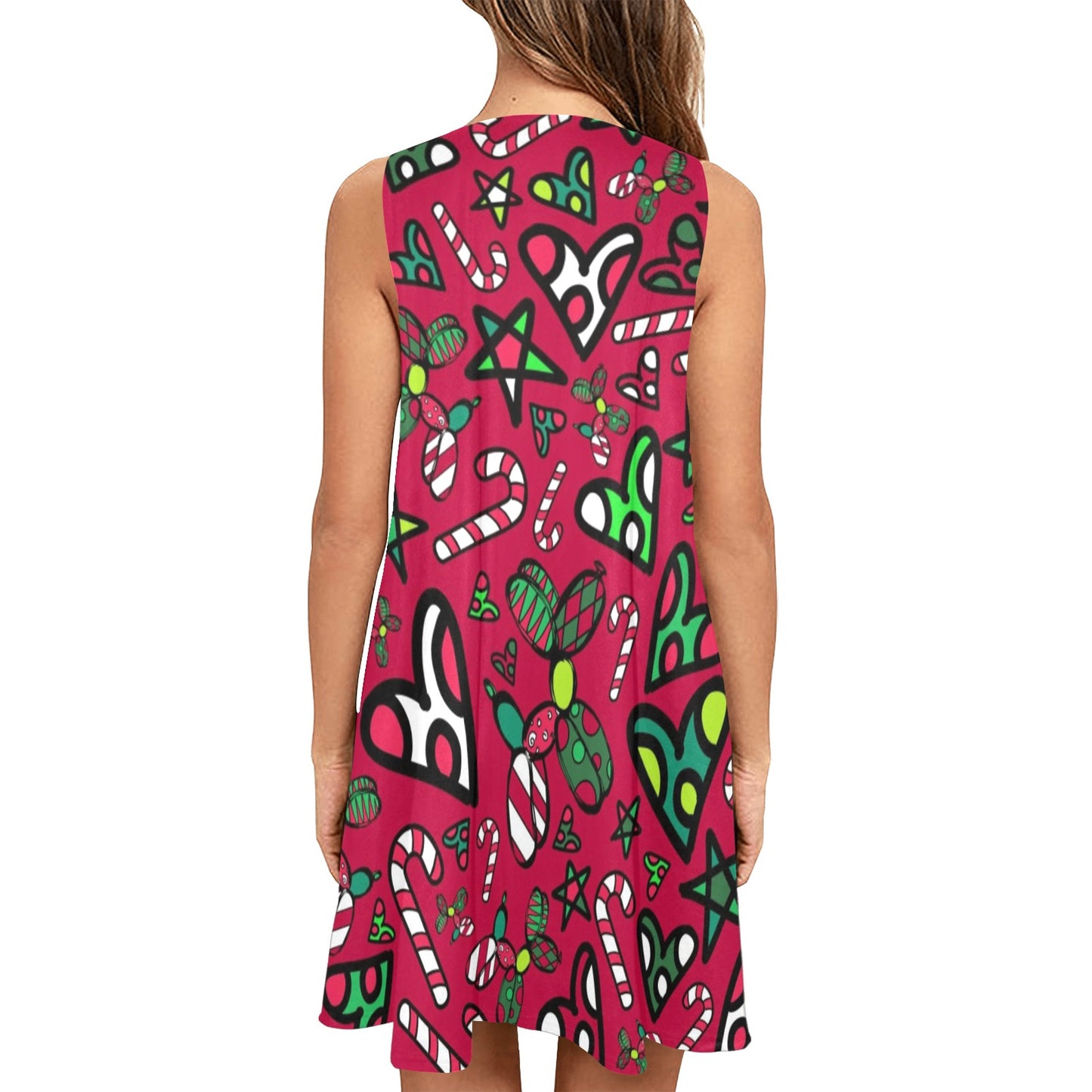 Balloon Twister Christmas Dress
