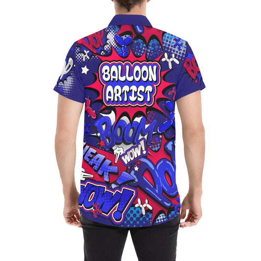 Balloon twisting shirt USA Freedom Red, White and Blue