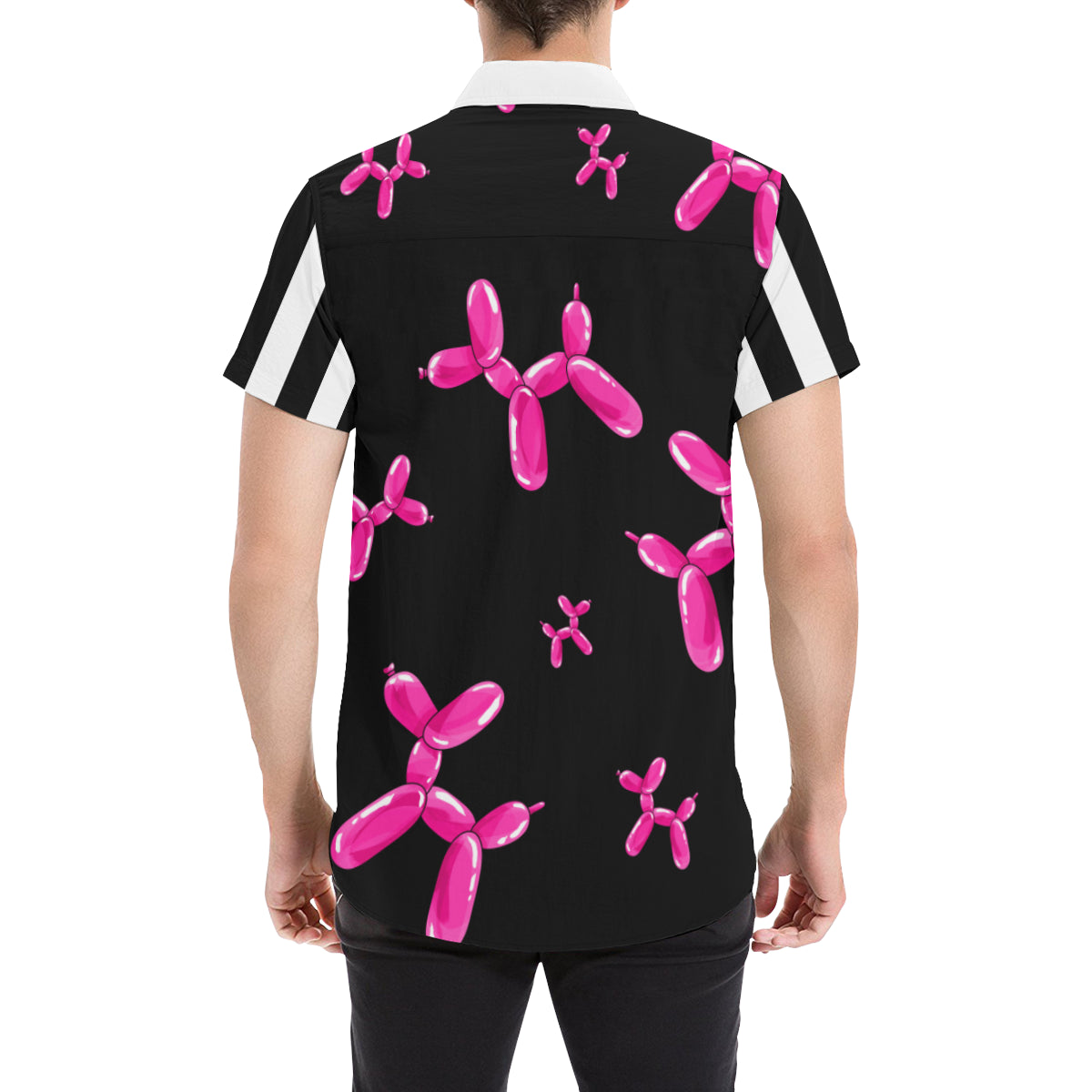 Pippity Pink! - Nate Short Sleeve Shirt (Small-2XL)