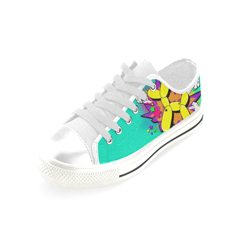 Comic Mermaid Fart - Men's Sully Canvas Shoe (SIZE 13-14)