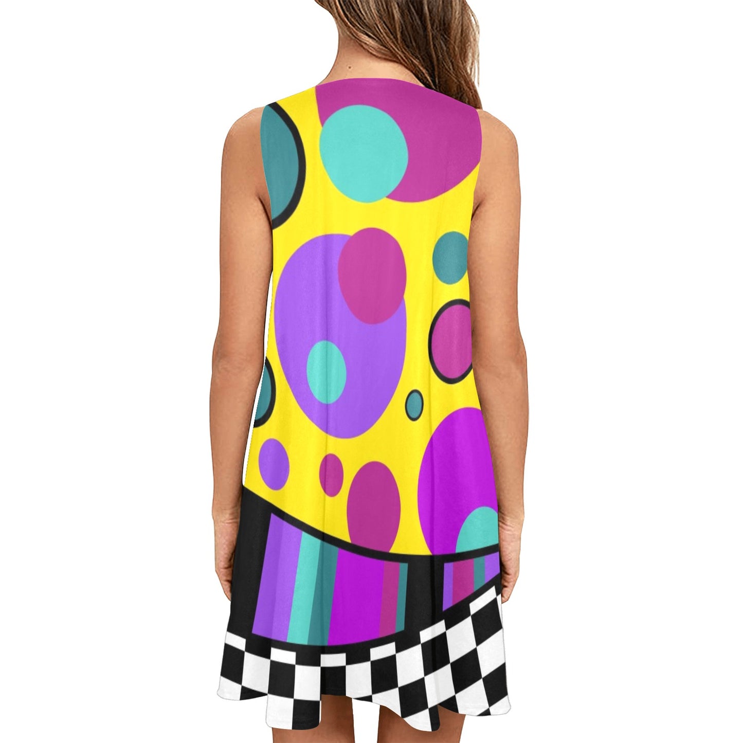 Clown costume Flared Shift Dress