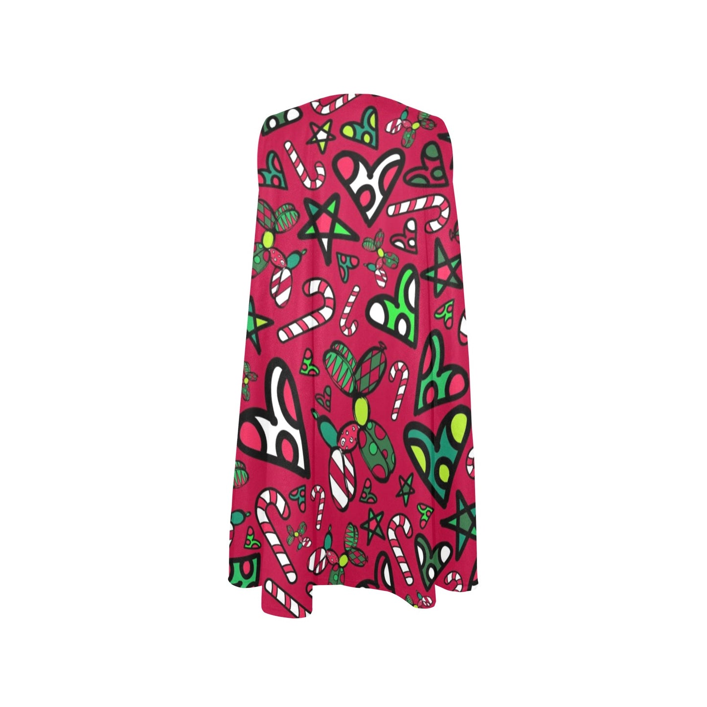 Christmas dress with pockets for balloon artists and face painters