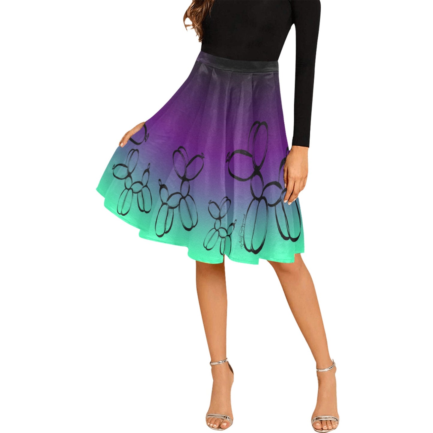 Flibbertigibbet - Catie Circle Skirt (XS - 3XL)