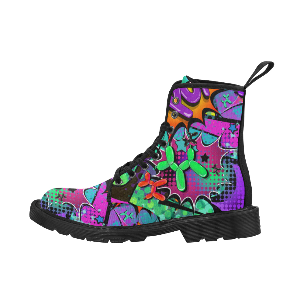 Sour Patch - Women's Ollie Combat Boots (SIZE US6.5-12)