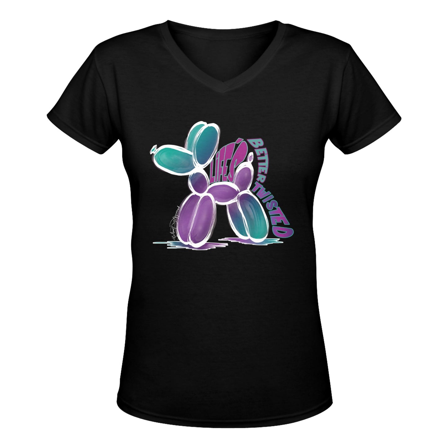 Balloon Twisting T-Shirt Balloon Dog