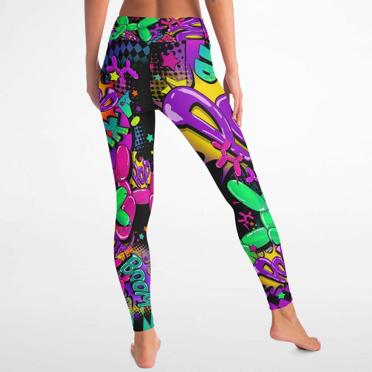 Leaky Squeaky BOOM - Yoga Leggings