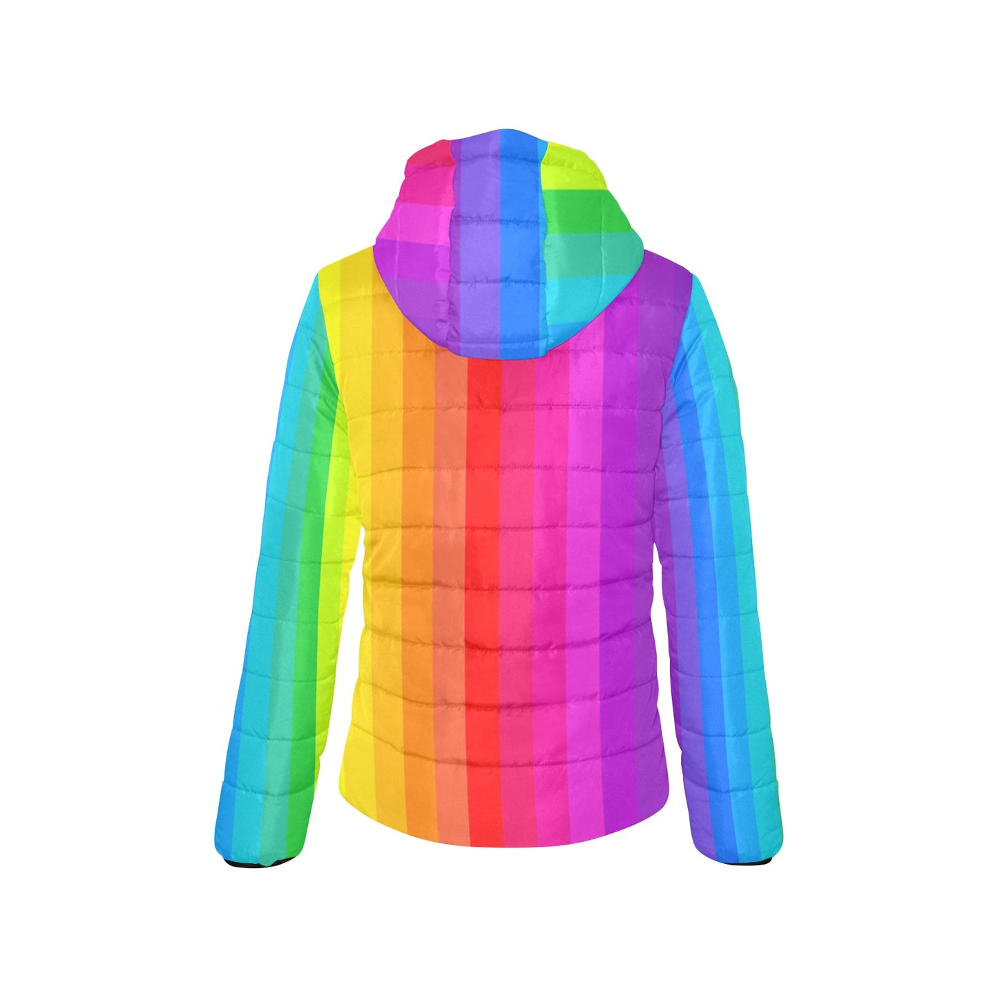 Rainbow - Women's Padded Cozy Jacket