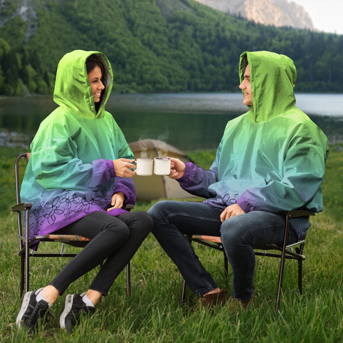 Nuclear Kermit - Snuggle Hoodie