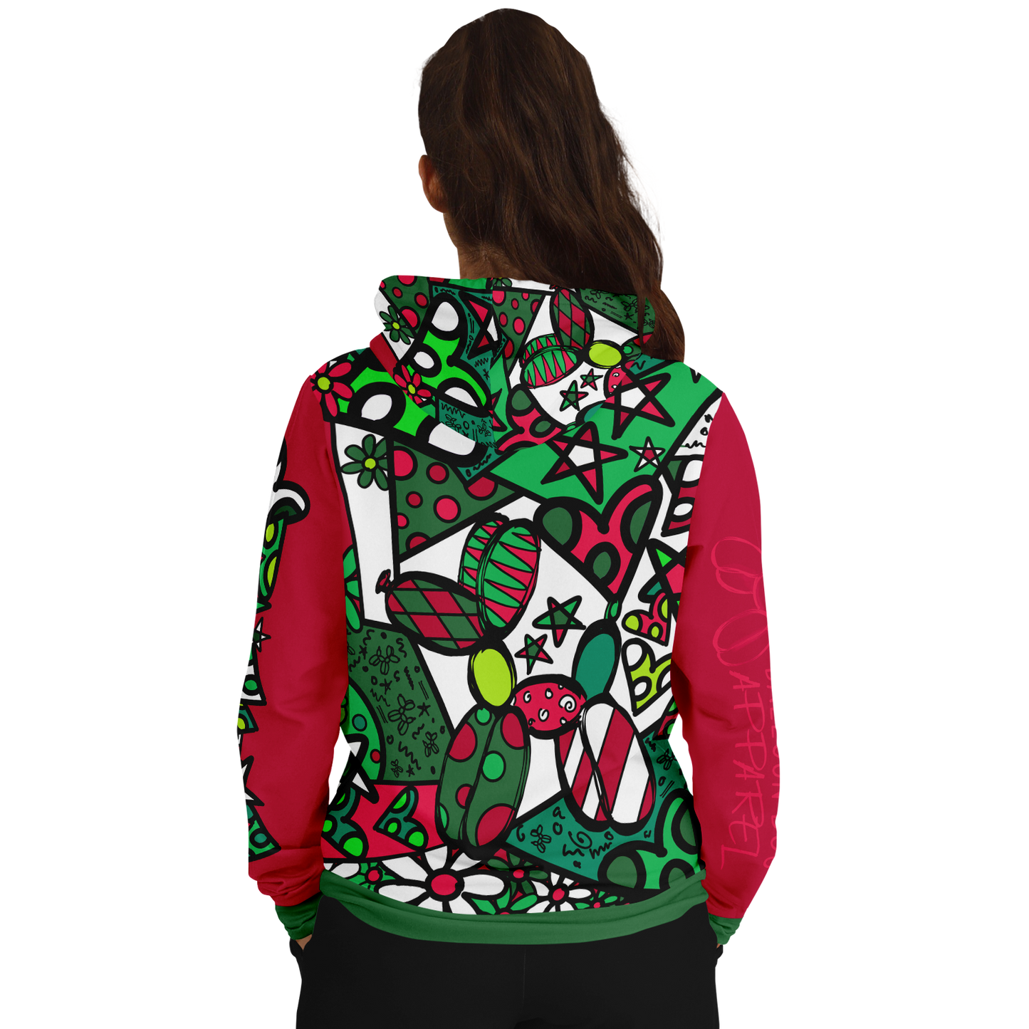 unisex Ugly Christmas Sweater Balloon Dog