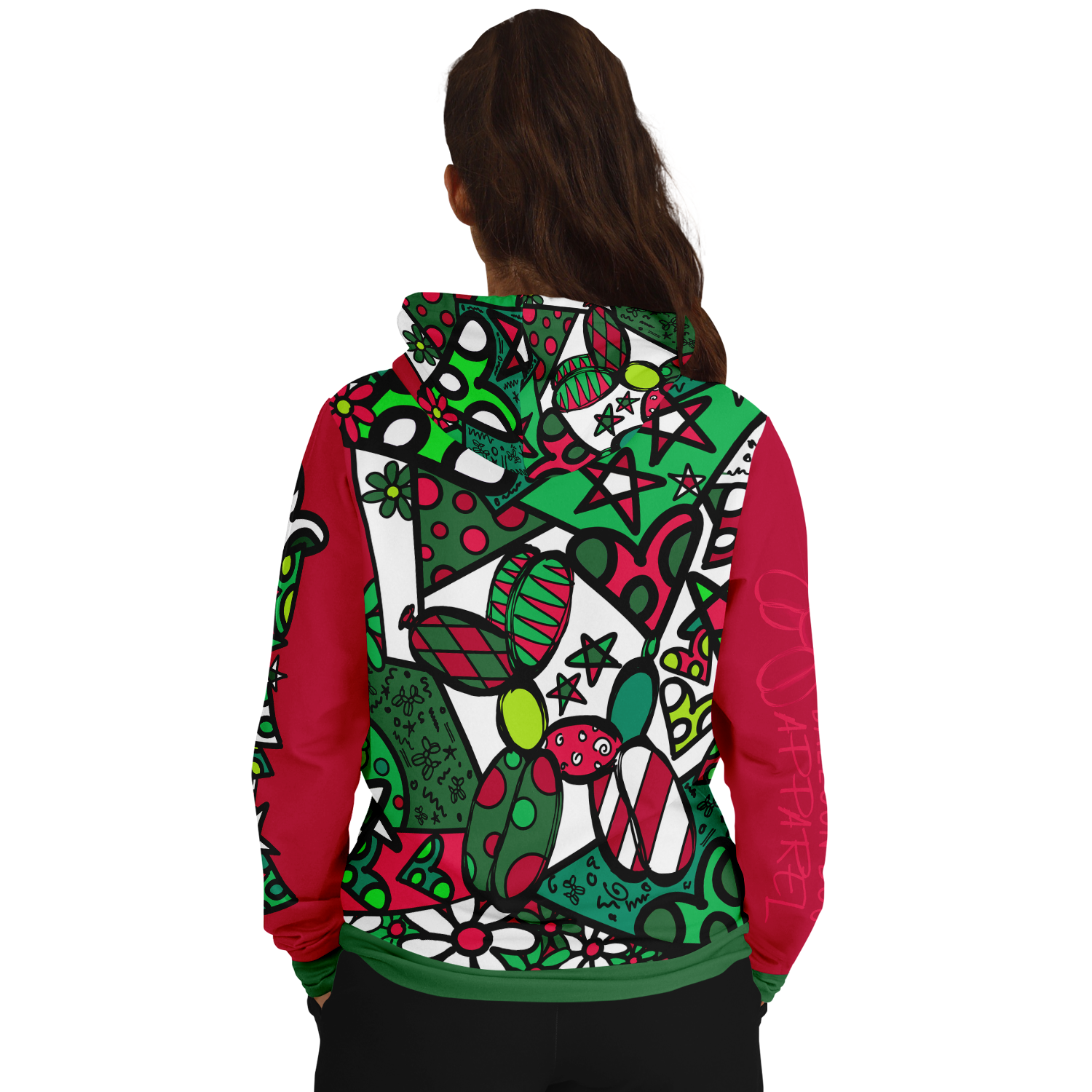 unisex Ugly Christmas Sweater Balloon Dog