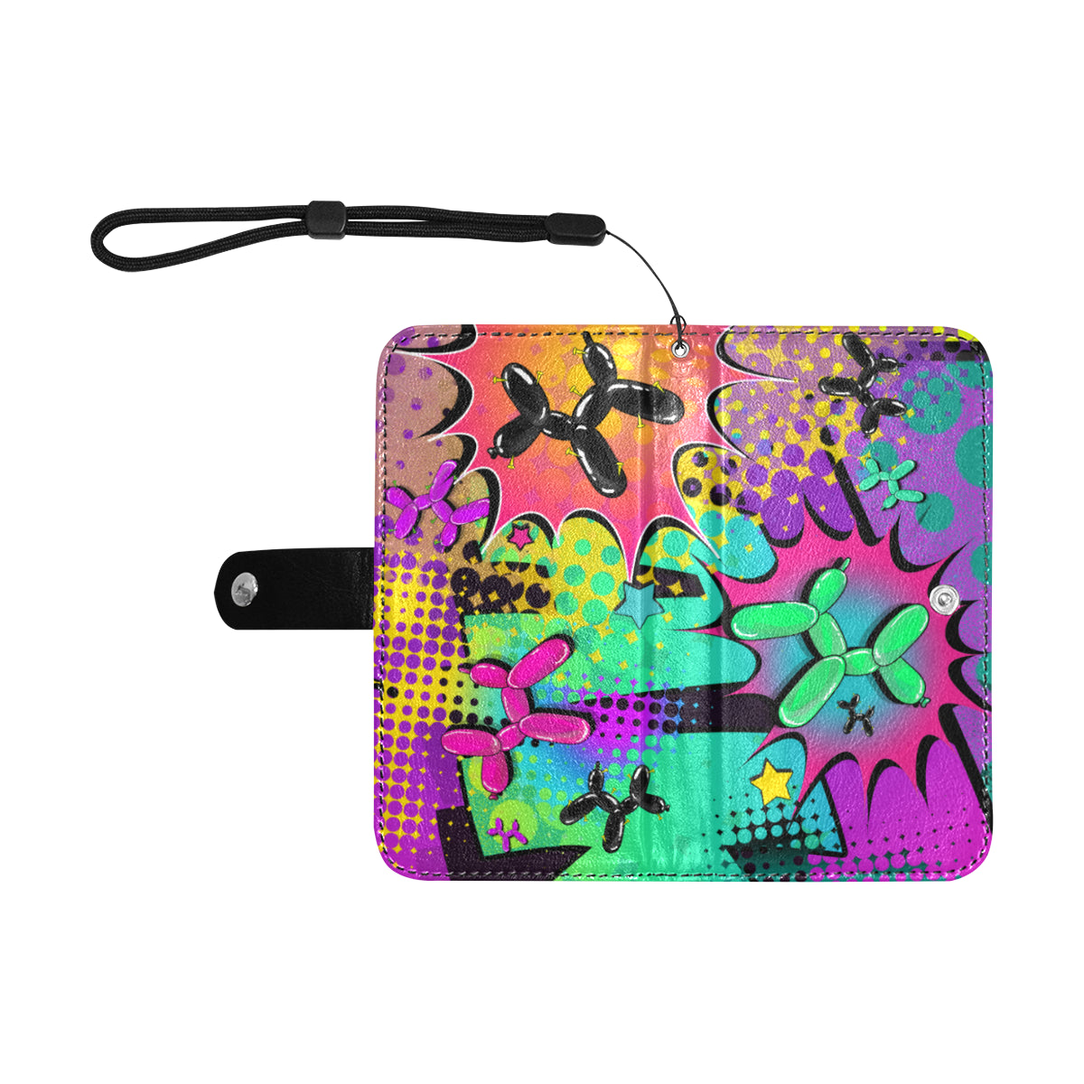 Psychedelic - 2 in 1 Phone Case and Wallet - SMALL