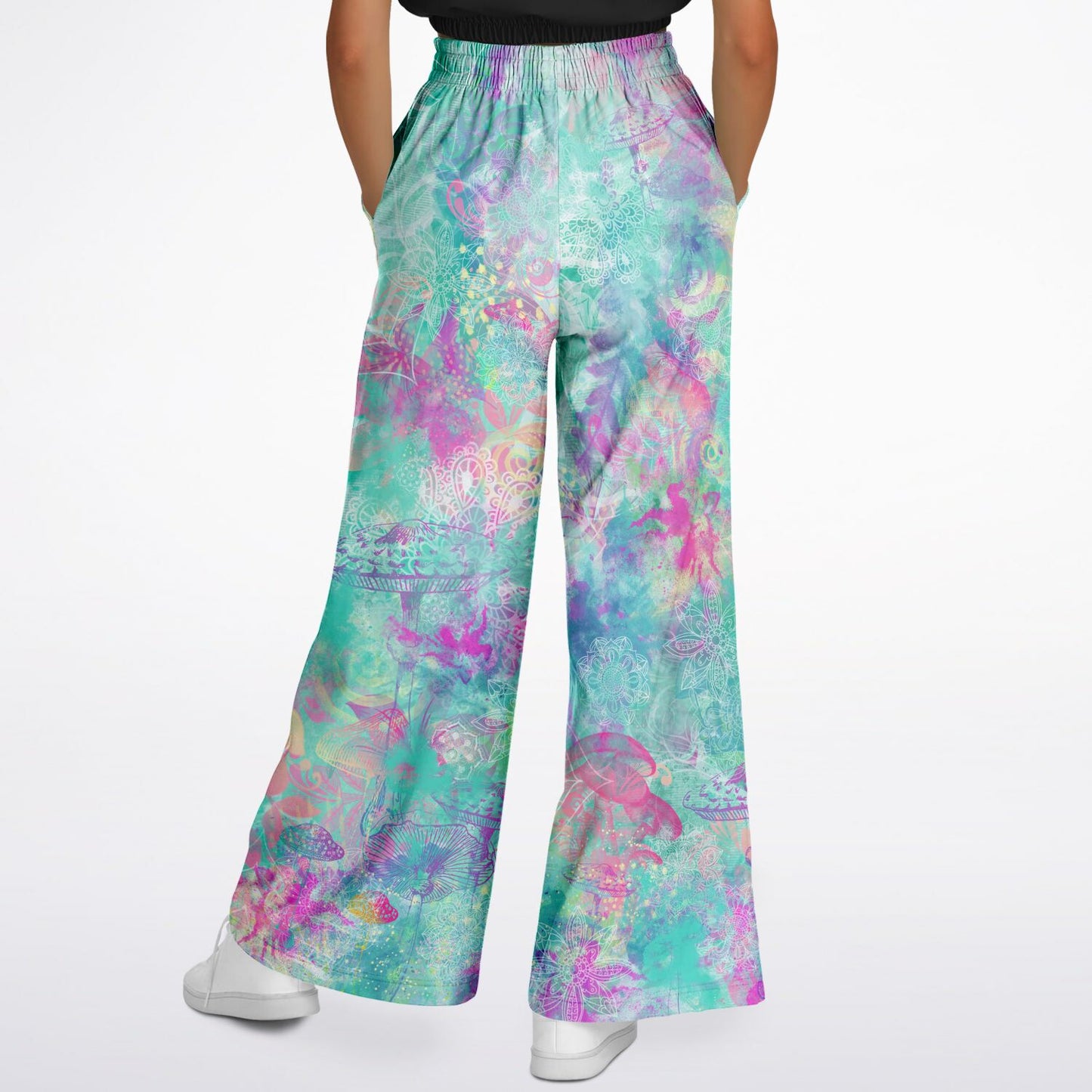 Fairy Theme Flared Pants Vintage style