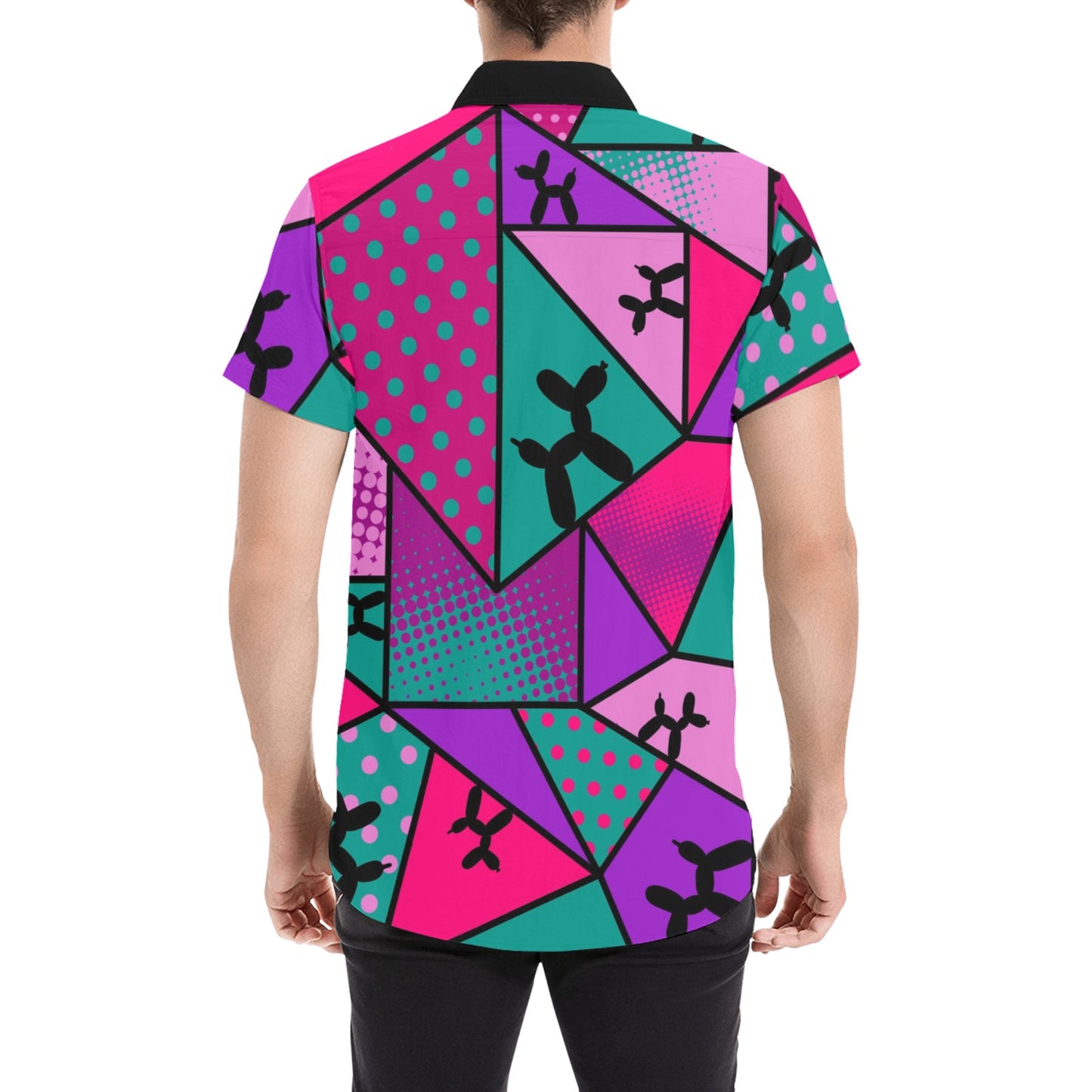 Balloon Twister Shirt Purple and Pink
