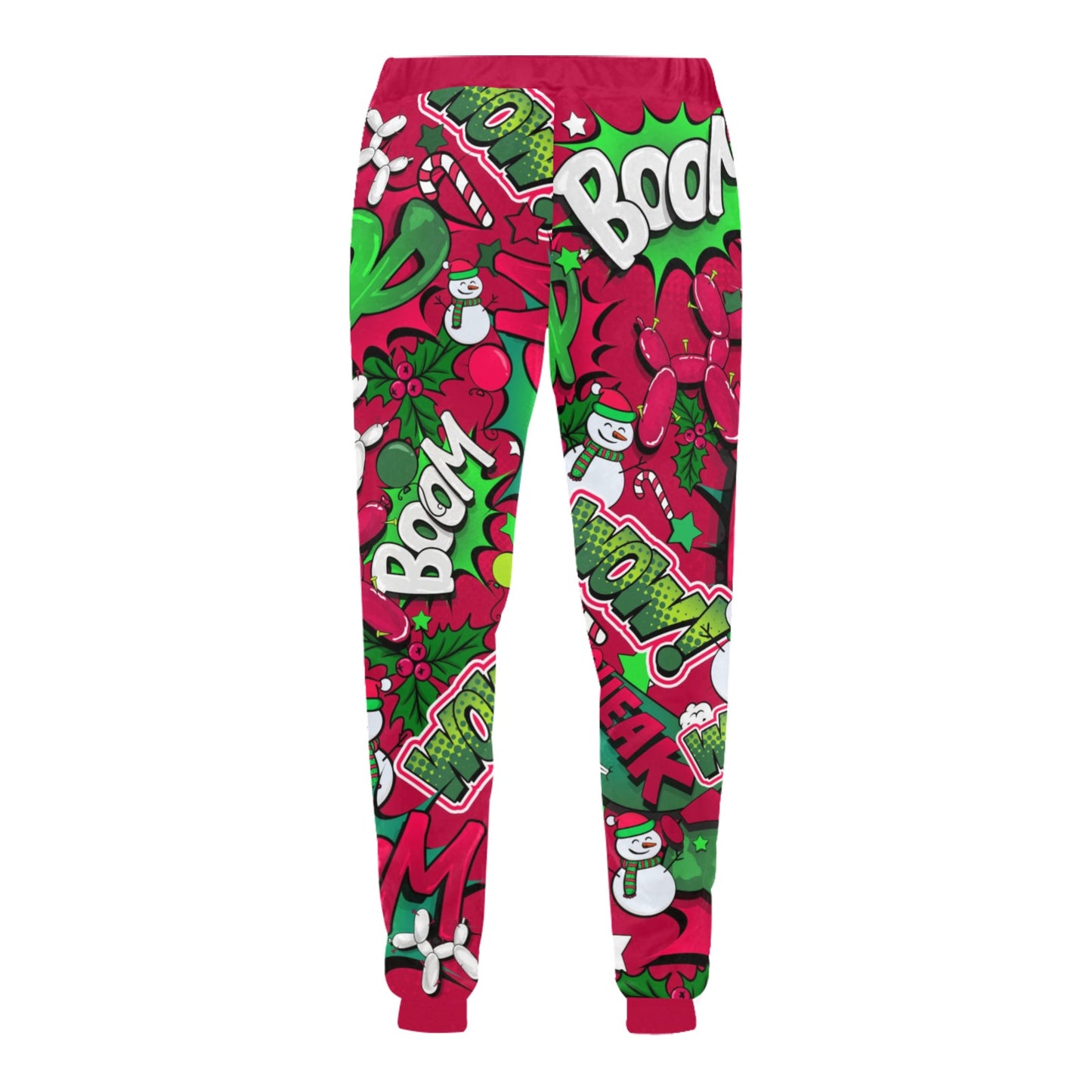 Red balloon dog pants for Christmas