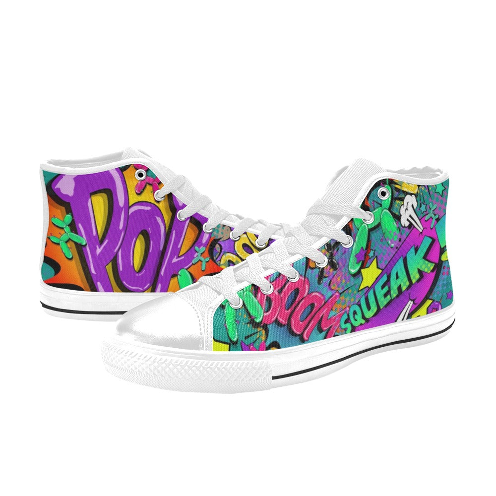 Squeaky Pop! - Women's Sully High Tops (Size US 6-12)
