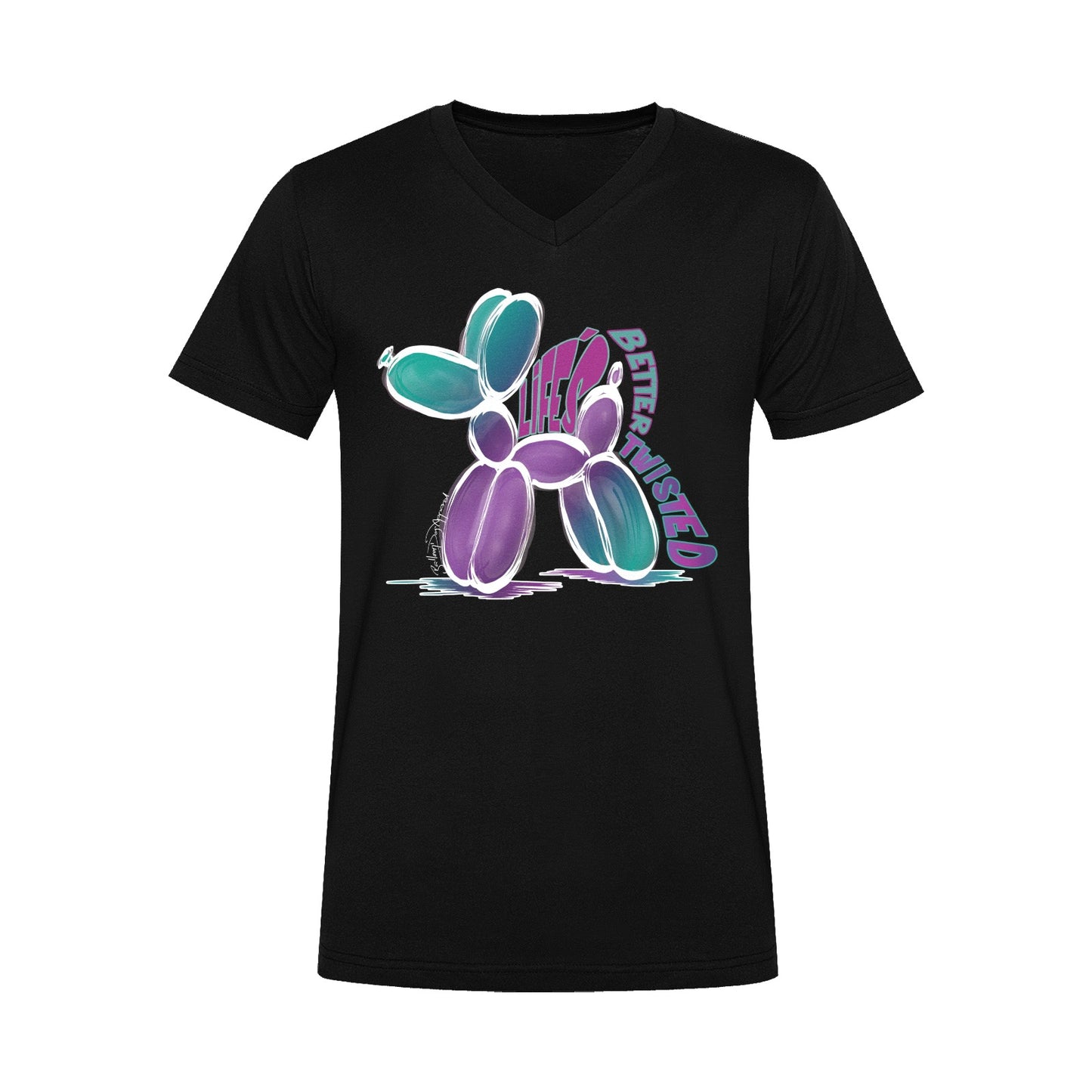 Balloon Twisting T-Shirt with Balloon Dog